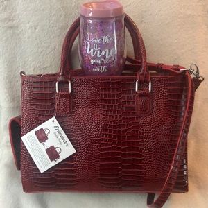 Prime ware Drink Purse and Insulated Travel Cup